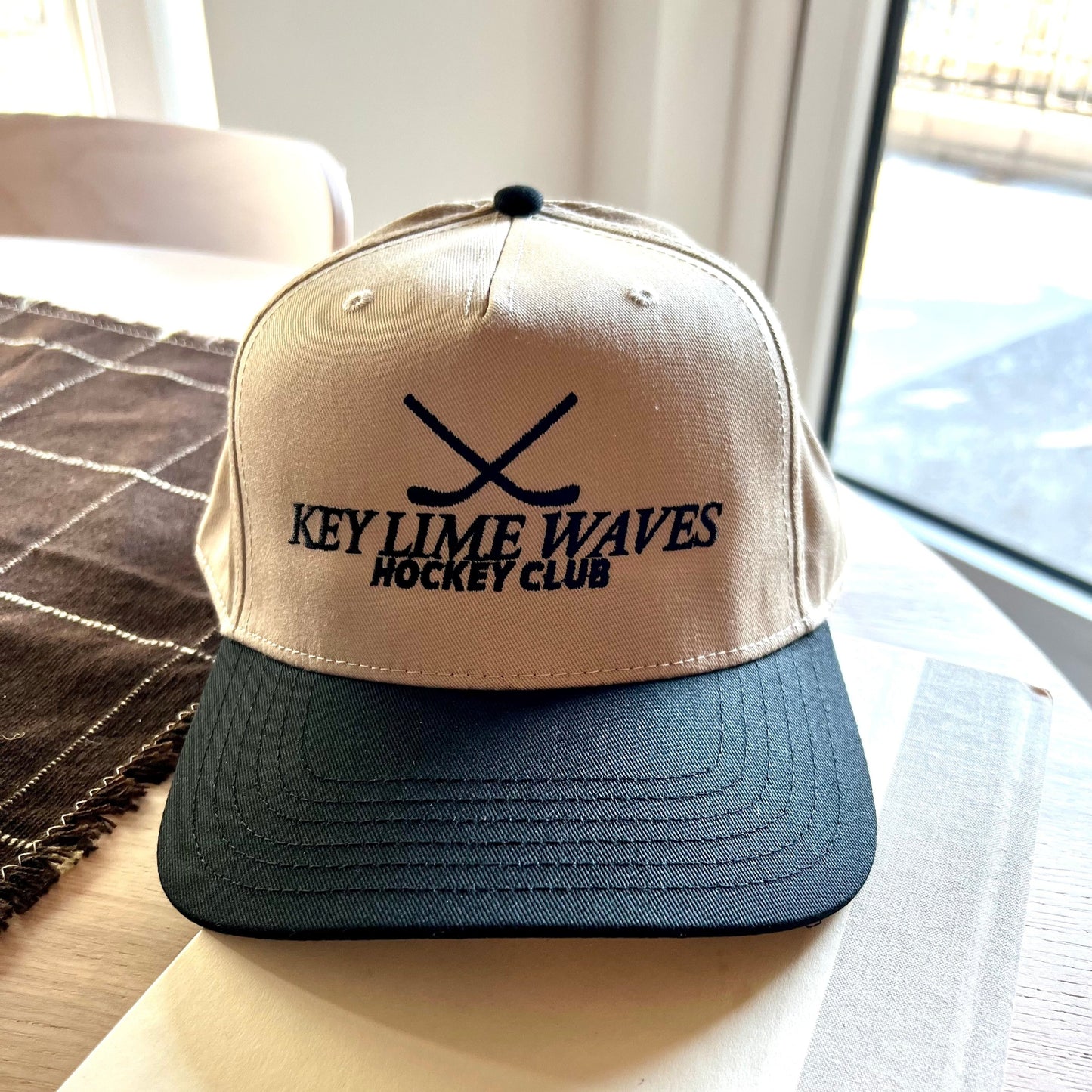 Key Lime Waves Hockey Club Cap