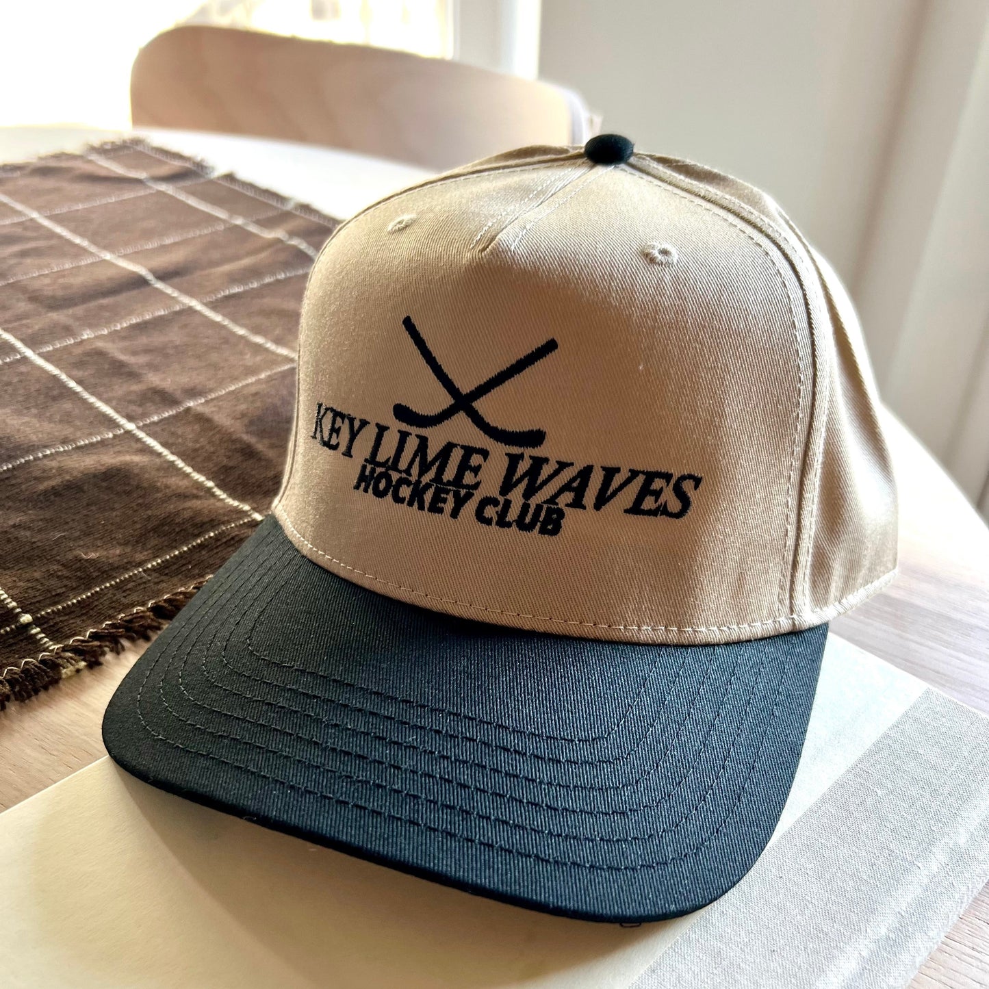 Key Lime Waves Hockey Club Cap