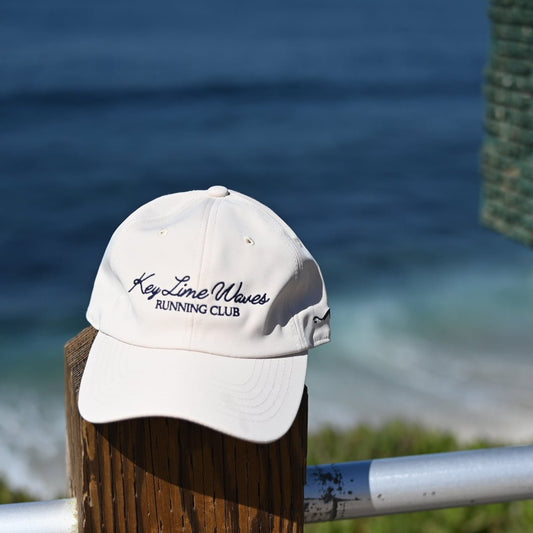 Key Lime Waves Running Club Dad Hat