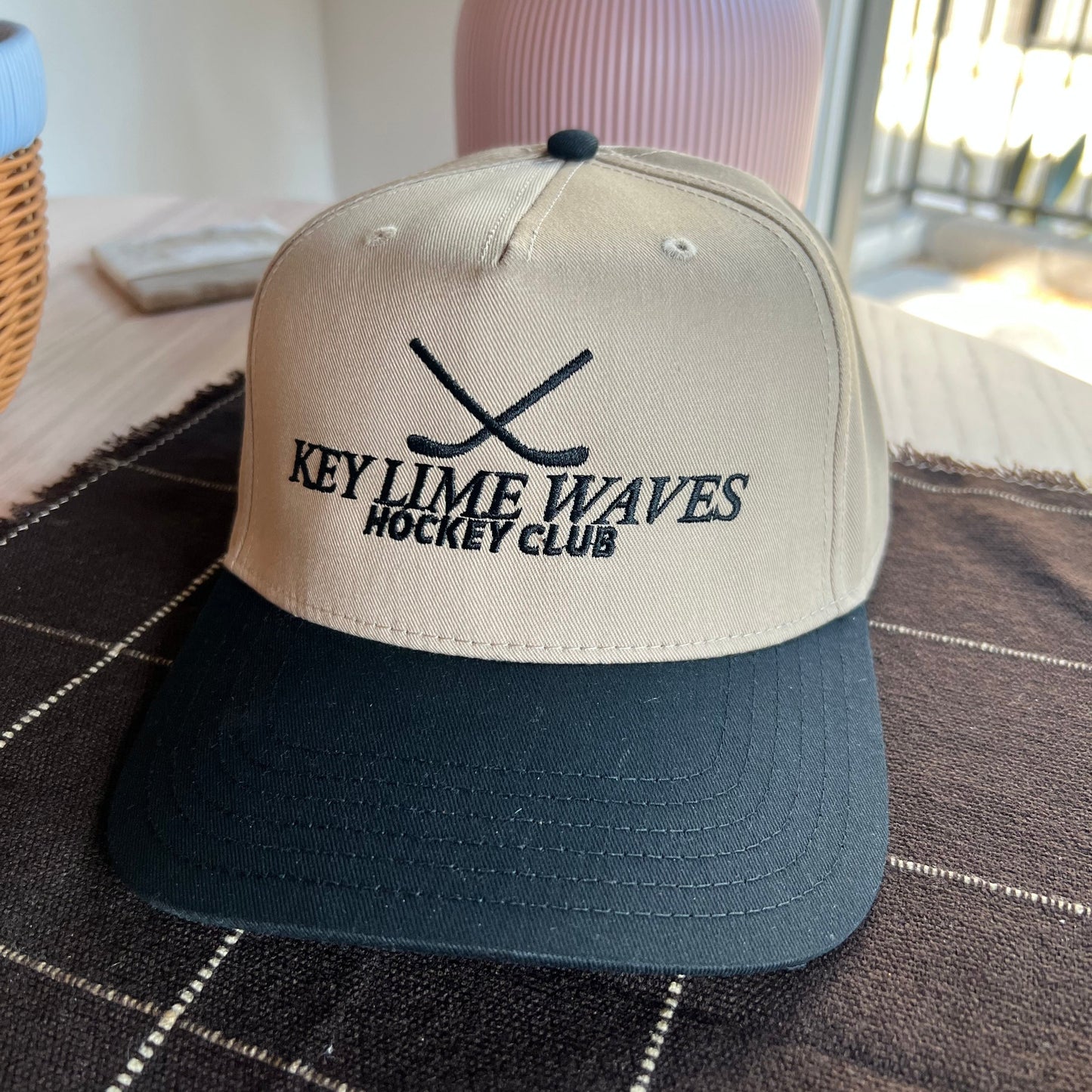 Key Lime Waves Hockey Club Cap