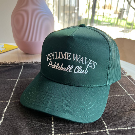 Key Lime Waves Pickleball Club Hat